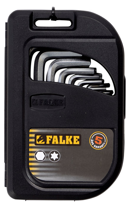 Falke stift-/torxnøkkelsett 18 deler